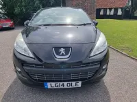 Used Peugeot 207 CC Allure 112 HP (82 kW) 2014 Black Cabriolet