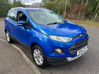 Used Ford Ecosport Titanium 125 HP (91 kW) 2014 Blue SUV