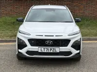 Gebraucht Hyundai Kona N Line 120 PS (88 kW) 2021 Weiß SUV