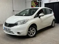 Used Nissan Note Acenta 2016 White Hatchback
