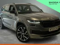 Used Skoda Kodiaq SportLine 150 HP (110 kW) 2023 Graphite grey metallic SUV