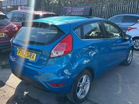 Used Ford Fiesta Zetec 2012 Blue Hatchback