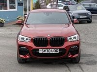 Used BMW X4 M Sport 265 HP (194 kW) 2020 Red SUV