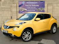 Używany Nissan Juke Acenta Premium 110 KM (80 kW) 2014 Żółty SUV