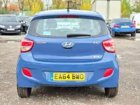 Used Hyundai i10 SE 87 HP (63 kW) 2014 Blue Hatchback