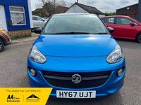 Used Vauxhall Adam S 70 HP (51 kW) 2017 Blue Hatchback