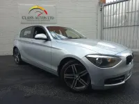 Used BMW 116 Sport Line 114 HP (83 kW) 2014 Silver Hatchback