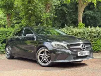 Used Mercedes A200 Premium 136 HP (100 kW) 2016 Black Hatchback