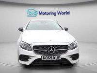 Used Mercedes E350 AMG line 313 HP (230 kW) 2020 Silver Coupe