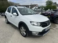 Used Dacia Sandero Stepway Ambiance 2016 White Hatchback
