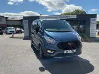 Used Ford Transit Custom Active 170 HP (125 kW) 2021 Blue Van
