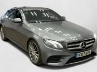 Used Mercedes E220 AMG line 194 HP (142 kW) 2017 Grey Sedan