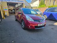 Used Nissan Note N-TEC 2011 Red Hatchback