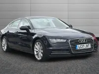 Used Audi A7 Sportback Design 268 HP (197 kW) 2017 Blue Hatchback