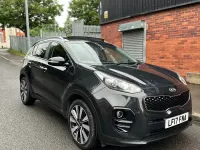 Used Kia Sportage 141 HP (103 kW) 2017 Black SUV