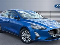 Used Ford Focus Titanium 125 HP (91 kW) 2021 Blue Hatchback