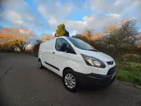 Used Ford Transit Custom 100 HP (73 kW) 2016 White Van