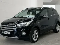 Used Ford Kuga Titanium 150 HP (110 kW) 2018 Black SUV