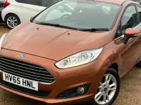 Used Ford Fiesta Zetec 101 HP (74 kW) 2015 Brown Hatchback