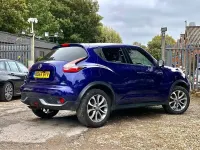 Used Nissan Juke Tekna 110 HP (80 kW) 2015 Blue SUV