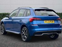 Used Skoda Kamiq Monte Carlo 110 HP (80 kW) 2023 Race blue metallic SUV