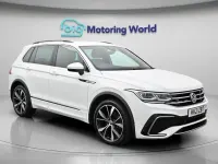 Used VW Tiguan R-line 150 HP (110 kW) 2021 White SUV