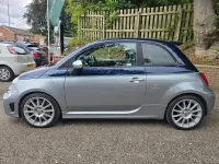 Used Abarth 500 2018 Grey/blue Hatchback