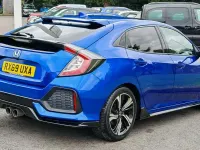 Used Honda Civic Sport Plus 182 HP (133 kW) 2019 Blue Hatchback