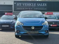 Used Vauxhall Corsa Edition 75 HP (55 kW) 2017 Blue Hatchback