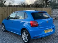 Used VW Polo SEL 90 HP (66 kW) 2014 Blue Hatchback