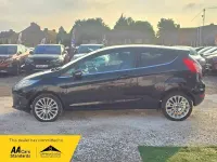 Used Ford Fiesta Titanium 98 HP (72 kW) 2012 Black Hatchback