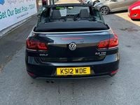 Used VW Golf Cabriolet GT 140 HP (102 kW) 2012 Black Cabriolet