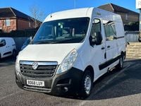Second-hand Vauxhall Movano 130 CP (95 kW) 2019 Alb Monovolum