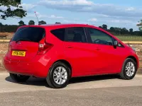 Used Nissan Note Acenta 2016 Red Hatchback