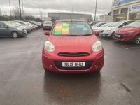 Used Nissan Micra Tekna 2012 Red Hatchback