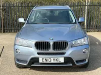 Used BMW X3 184 HP (135 kW) 2013 Blue SUV
