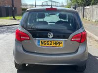 Used Vauxhall Meriva 110 HP (80 kW) 2013 Brown MPV