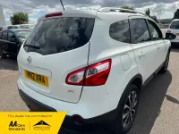 Used Nissan Qashqai N-TEC 2012 White SUV