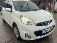 Used Nissan Micra Acenta 2014 White Hatchback