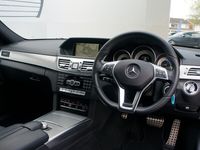 used Mercedes E220 E-Class 2014 (14) MERCEDES BENZCDI AMG SPORT ESTATE DIESEL AUTO SILVER