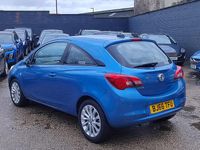 Used Vauxhall Corsa 88 HP (64 kW) 2016 Blue Hatchback
