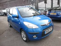 Usado Hyundai i10 Comfort 78 HP (57 kW) 2010 Azul Citadino
