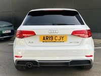 Used Audi A3 Sportback S-Line 2019 White Hatchback