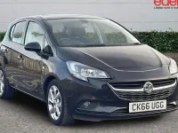 Used Vauxhall Corsa 90 HP (66 kW) 2016 Black Hatchback