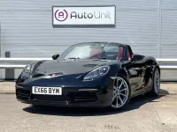 Used Porsche 718 Boxster 300 HP (220 kW) 2016 Black Cabriolet