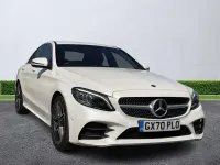 Used Mercedes C300 AMG line 258 HP (189 kW) 2020 White