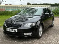 Used Skoda Octavia Business Line 110 HP (80 kW) 2015 Black Estate