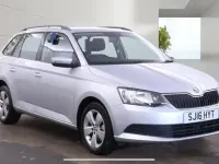 Used Skoda Fabia SE 110 HP (80 kW) 2016 Silver Estate