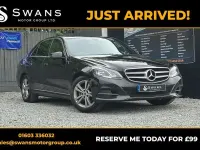 Used Mercedes E220 SE 170 HP (125 kW) 2014 Black Sedan