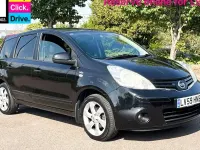 Used Nissan Note N-TEC 110 HP (80 kW) 2009 Black Hatchback